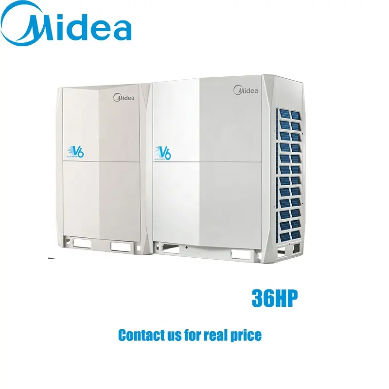 Midea VRF aire acondicionadoウィンドウ36HP101.5kw商用hvacシステムスタンディングエアコンvrvエアコン