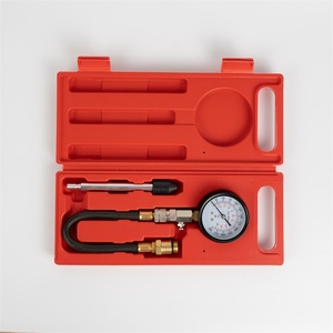 เครื่องมือวินิจฉัยรถยนต์ G324 2ชิ้นเครื่องวิเคราะห์เครื่องยนต์สำหรับรถจักรยานยนต์รถยนต์เครื่องทดสอบเครื่องวัดความดันชุดทดสอบยานยนต์พร้อมอะแดปเตอร์ - Product Image 2