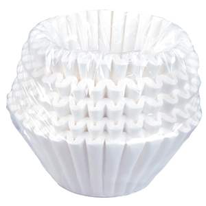 커피 필터 8-12 컵 12.5x4.5 인치 크기 275 카운트 바구니 커피 필터 화이트 일회용 - Product Image 1