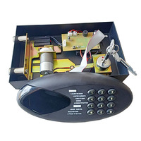 Caja Fuerte para Hotel LS-303: Sistema de Cierre Motorizado con Código Digital Electrónico, Cerradura Motorizada para Habitación de Hotel, Llave de Emergencia