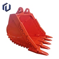 Godet de criblage pour mini-excavatrice professionnel certifié CE, en acier Q355B Q460, capacité 3-100 tonnes, largeur 1,3 m, pour trier terre et pierres