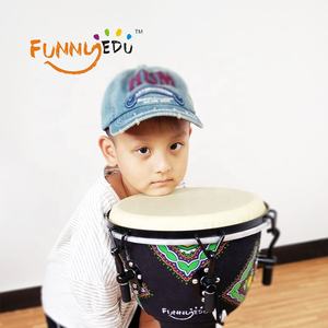 <span class=keywords><strong>Djembe</strong></span> Africano Yonghe de <span class=keywords><strong>14</strong></span> Pulgadas con Parches de Piel de Oveja y Cuerpo de Madera de Abedul, Certificado CE, Tambor de Percusión Manual - Product Image 6