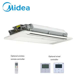 Midea Gekoeld Water Fcu 1way Water Fan Coil Plafond Verborgen Gekoeld Water Fcu Hvac Systemen Een Manier Cassette Fan Coil unit