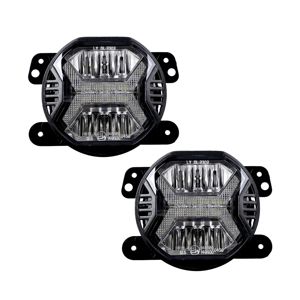 Auto Led Dagrijlicht 4Inch Drl Halogeen Xenon Mist/Rijverlichting Led Mistlamp Voor Jeep Jk