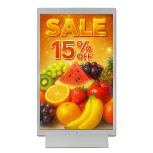 ป้ายราคาอิเล็กทรอนิกส์แบบแขวน TFT LCD ขนาด 10.1 นิ้ว ความละเอียด 800*1280 HD แสดงผล 7*24 ชั่วโมงต่อวัน ป้ายชั้นวางสินค้าอิเล็กทรอนิกส์แบบด้านเดียว ESL สำหรับร้านค้า - Product Image 1
