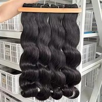 Extensions de cheveux humains Double Drawn 15A, vierges bruts, bouclés birmans SDD, épaisses et alignées, pour professionnels