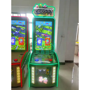 เครื่องเกมหยอดเหรียญแบบแลกตั๋ว Crossy <span class=keywords><strong>Road</strong></span> สำหรับศูนย์เกมส์  เกมข้ามถนนสไตล์พิกเซลสำหรับเด็ก - Product Image 6