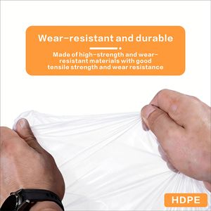 Sacs à poussière en plastique transparent de grande taille avec fond carré pour l'entretien industriel des machines - Product Image 2