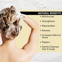 Barre de shampooing et d'après-shampoing pour cheveux solides à l'eau de riz naturelle Barre de shampooing hydratante et favorisant la croissance des cheveux avec étiquette personnalisée
