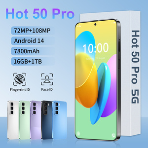 รายการสินค้าใหม่ Hot50 Pro 7.3นิ้วแอนดรอยด์จอ incell โทรศัพท์<span class=keywords><strong>มือ</strong></span><span class=keywords><strong>ถือ</strong></span>16G 1TB ที่เก็บข้อมูลจริง4G LTE CDMA เวอร์ชันสากลร้อน50 Pro - Product Image 2