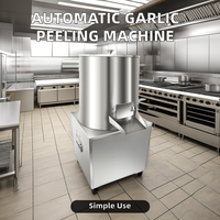 Hete Aanbieding Kleine Elektrische Knoflookpeller van RVS Nieuwe Droge Groenteverwerkingsmachine voor Thuisgebruik Restaurant voor Planten