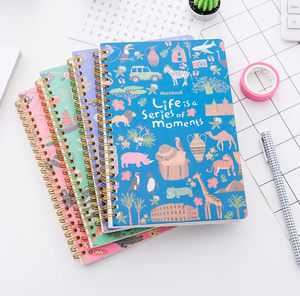 Cuadernos Espirales Portátiles con Cubierta Personalizada al por Mayor <span class=keywords><strong>de</strong></span> Fábrica, Cuadernos Recargables con Páginas para Notas para Estudiantes - Product Image 1