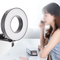Lampe circulaire portable Simock NP-F alimentée par batterie pour studio vidéo et photo, intensité réglable, température de couleur ajustable, 40W