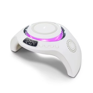 Lampe de séchage professionnelle pour vernis gel, lampe à LED pour ongles, sécheuse à ongles, lampes UV avec chargeur sans fil pour téléphone 15W et haut-parleur - Product Image 4