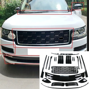 Convient pour Land Rover Range Rover Executive Upgrade 2013-2017, Grille SVA 2018, Pack Noir Brillant, Garniture de Carrosserie, Garniture de Poignée de Porte Shark Cheek - Product Image 1