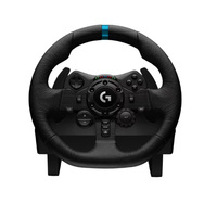 Volant de Course et Pédalier Logitech G923 Driving Force pour PS5 PS4 PC, Équipement de Jeu
