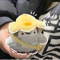 Jouets en peluche kawaii, mini pingouins mignons, porte-clés en peluche, petit pendentif pingouin pour la décoration des sacs des filles, porte-clés en peluche