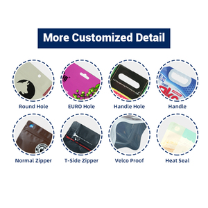 Bolsa de Embalaje de Alimentos para Mascotas, Impresa Personalizada, Resellable, de Papel de Aluminio a Prueba de Humedad, 400g 1.5kg 5kg 10kg, para Comida de Perros y Gatos - Product Image 6