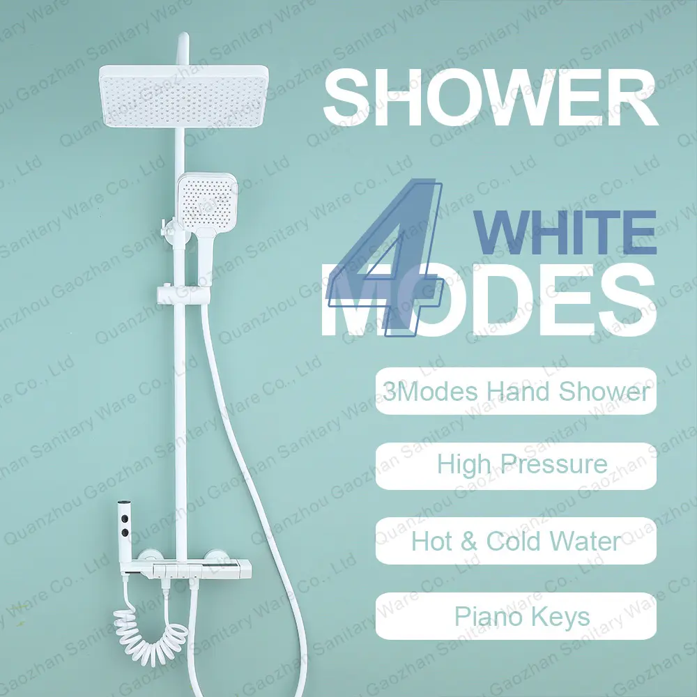 Soffione doccia bagno d'ottone di fascia alta con soffione doccia filtrata per acqua dura