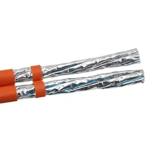 Cat7 Lan Cable 23awg 0.58mm SFTP Modular Plug Sftp 500M Ethernet Internet Cable Cat7