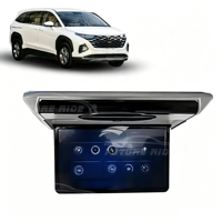 Moniteur de divertissement arrière HD grand écran pliable électrique pour voiture de luxe – Amélioration intérieure