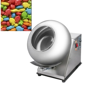 Automatic Small Lab Use <b>Gummy</b> <b>Candy</b> and Sugar Coating Machine New Condition Chocolate Polishing Pan-<b>Candy</b> Automatic Peanut Coati - Product Image 4