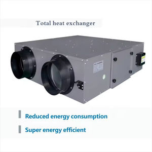 Sistema di Ventilazione Meccanica EC a Doppio Flusso per Aria Nuova HRV ERV a Recupero di Calore Flessibile per Bagno Parcheggio con Bypass e Telecomando - Product Image 3