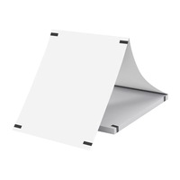 Papier thermique A4 pliable noir, format Fanfold 210x297mm, pour imprimante portable, impression de documents, factures, PDF