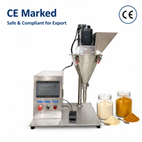 Machine de remplissage et de dosage à vis sans fin de précision pour poudres, assaisonnements secs, protéines, farine et épices, avec capacités de 0,1g, 0,5g, 1g, 5g, 10g, 50g, pour bureau