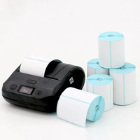 Étiquettes adhésives logistiques personnalisables de haute qualité, écologiques, imperméables, 40x30mm, pour imprimante portable à codes-barres