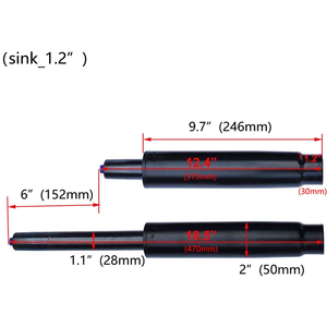 Bifma x5.1 एन 1335 lockable समायोज्य हाइड्रोलिक मास्टर लिफ्ट कक्षा 4 गैस लिफ्ट गैस अकड़ के लिए कुर्सियों - Product Image 4