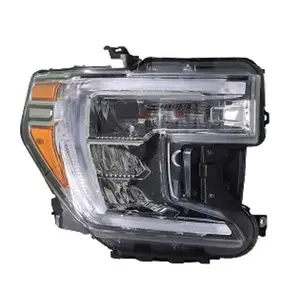 Lampu depan sisi kanan mobil HALOGEN dengan lampu depan DRL untuk GMC SIERRA 1500 2020 suku cadang Aksesori oem 847772473