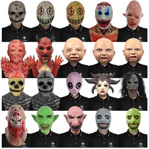 Máscara de Terror Zombie Ghost Face - Serie de Accesorios para Disfraces de Halloween, Fiestas y Eventos Transfronterizos - Product Image 1