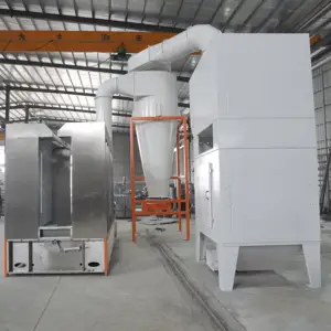 Paint booth for cars electrostatic spray painting machine Automatic powder coating booth electrostatic powder coating line