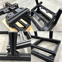 Simulador de Carreras a Buen Precio, Estructura de Aluminio 3060 para Juegos de Conducción, Versión Básica, Simulador de Carreras con Transmisión Directa