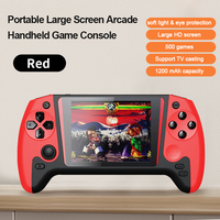 Console de jeux rétro portable avec 500 jeux classiques nostalgiques, écran large de 3,5 pouces, console de jeux portable R36h Wi-Fi