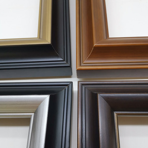 S186 Wood Trim 47x46mm <b>Frame</b> Lines Pine Material Durable Indoor Use Traditional Style - Product Image 5