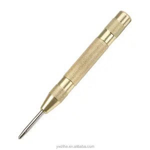 NICEYARD Drill Bit Marking Starting Holes Tool Automatic Center Punch Spring Loaded Punching Tool 5-inch Window Breaking Device