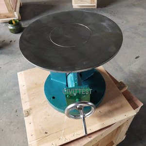 Manuale ruota a mano malta cementizia tabella di flusso Tester fango tabella di flusso che determina la consistenza - Product Image 6