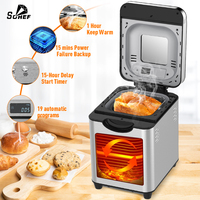 SOHEF Máquina para Hacer Pan Eléctrica Alemana Automática de Lujo, Comienza tu Día con el Aroma del Pan Recién Horneado, Eleva tu Rutina Matutina, Vida Refinada