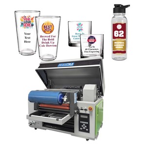 Imprimante UV à plat en promotion pour verre, acrylique, métal, impression UV DTF pour bouteilles en plastique I1600 XP600 - Product Image 1