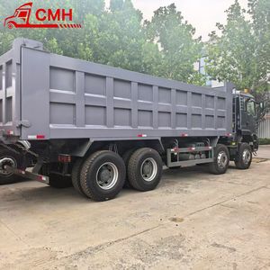 Sinotruck รถดัมพ์เครื่องยนต์ดีเซล8*4รถดัมพ์ Euro2 TX380 LHD ใหม่2025ส่งไปยังแอฟริกา - Product Image 4