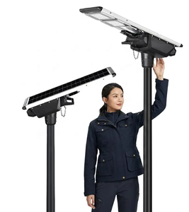 Luces Solares para Exteriores de 60W, Todo en Uno, Resistentes al Agua IP66, Lámpara LED para Carreteras, 12 Años de Calidad de Fábrica - Product Image 2