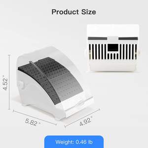 Stendibiancheria multifunzione dentale ad alta bassa velocità con cassetto a 142 fori ad arco di alimentazione manuale in plastica - Product Image 2