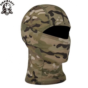 Masque de combat camouflage intégral, masque tactique respirant, protection camouflage, chasse, CS, balaclava thermique personnalisée - Product Image 5