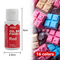 16 couleurs de colorant alimentaire à base d'huile de haute qualité pour la crème de cuisson Macaron chocolat colorant alimentaire coloré
