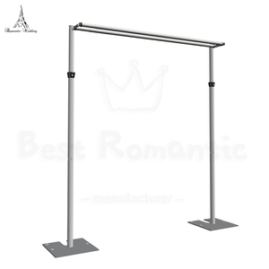 Factory Price Wedding <b>Party</b> <b>Backdrop</b> Fabric Decor White Pipe and Drape <b>Backdrop</b> Outdoor Stage Curtain for Wedding Events - Product Image 3