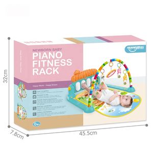 Tapete de Atividades para Bebês com Rack Musical, Tapete de Quebra-Cabeça, Teclado de Piano, Ginásio de Educação Infantil, Tapete de Jogo para Engatinhar, Brinquedo Educacional Esportivo - Product Image 6