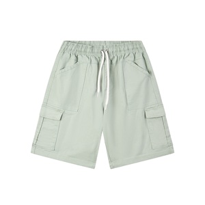 0.3 kg 30X30X2 cm 95% coton 5% Spandex nouvelle toile Vietnam tricoté respirant taille élastique Cargo court vêtements pour hommes courts - Product Image 2
