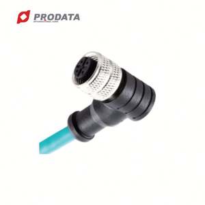 Conector de cable impermeable de 90 grados M12 de 4 pines para aplicaciones de automóviles - Product Image 3